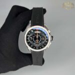 ساعت مچی مردانه تگ هویر sls نقره ای صفحه مشکی Tag-Heuer