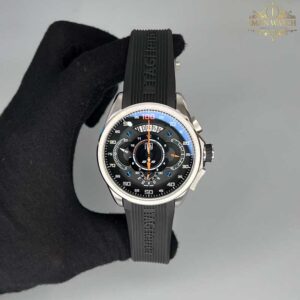 ساعت مچی مردانه تگ هویر sls نقره ای صفحه مشکی Tag-Heuer