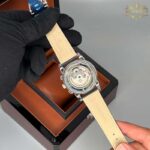 ساعت پتک فیلیپ مردانه اتوماتیک نقره ای صفحه مشکی Patek Philippe 5074