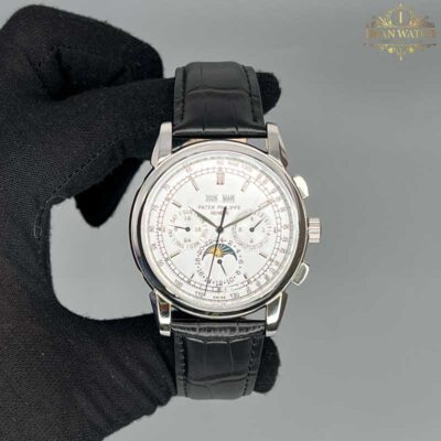 ساعت پتک فیلیپ مردانه اتوماتیک نقره ای صفحه سفید Patek Philippe 5075