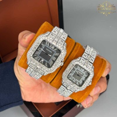 ساعت مچی ست کارتیر فول نگین Cartier 1249