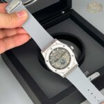 ساعت مردانه هابلوت اتومات طوسی HUBLOT BIG BANG H96301