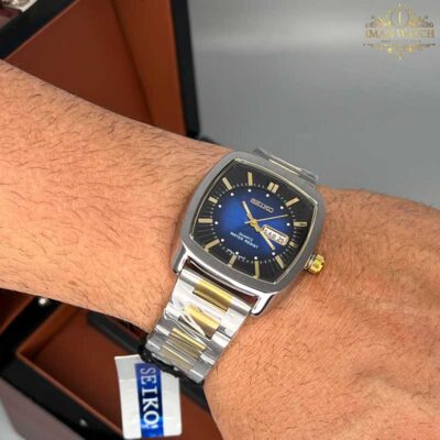 ساعت مردانه سیکو کلاسیک صفحه سرمه ای Seiko 5924