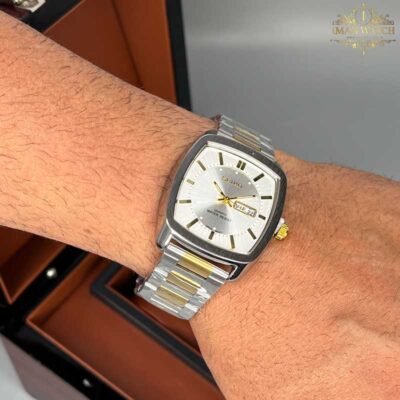 ساعت مردانه سیکو کلاسیک صفحه سفید Seiko 5925