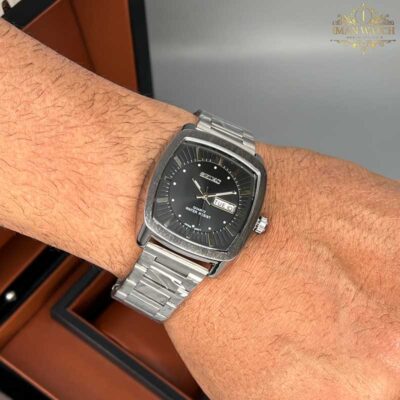 ساعت مردانه سیکو کلاسیک صفحه مشکی Seiko 5926