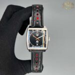 ساعت مچی مردانه تگ هویر موناکو صفحه مشکی Tag-Heuer Monaco 3098