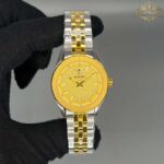 ساعت مچی زنانه ورساچه طلایی نقره ای Versace 6451