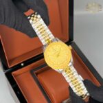 ساعت مچی زنانه ورساچه طلایی نقره ای Versace 6451