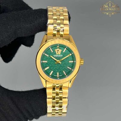 ساعت مچی زنانه ورساچه طلایی Versace 6455