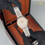 ساعت مچی زنانه ورساچه نقره ای صفحه سفید Versace 6457