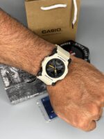 ساعت مچی کاسیو جیشاک مردانه Casio G-Shock-2300 رنگ کرمی - تصویر 2