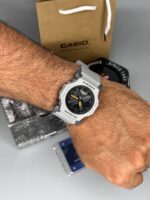ساعت مچی کاسیو جیشاک مردانه Casio G-Shock-2300 رنگ سفید دودی - تصویر 2