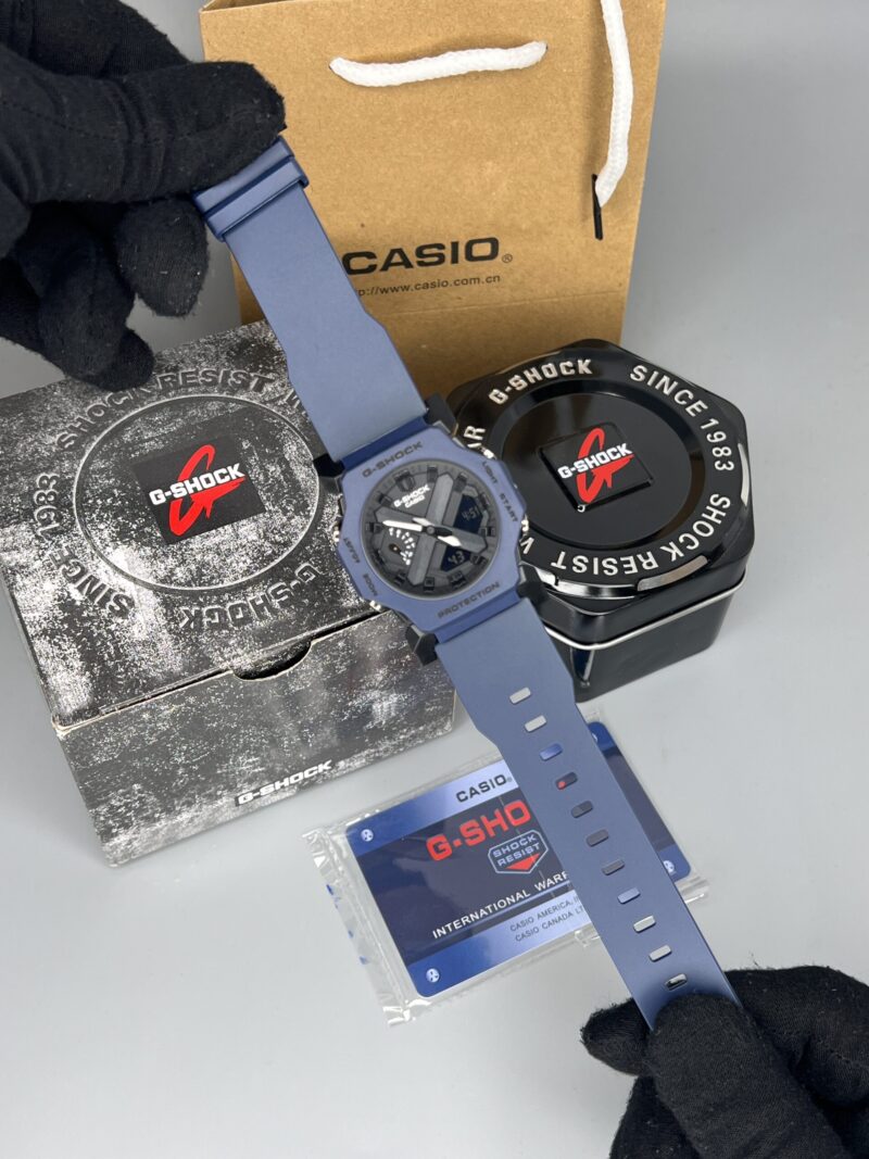 ساعت مچی کاسیو جیشاک مردانه Casio G-Shock-2300 رنگ آبی تیره - تصویر 2