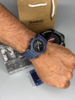 ساعت مچی کاسیو جیشاک مردانه Casio G-Shock-2300 رنگ آبی تیره - تصویر 4
