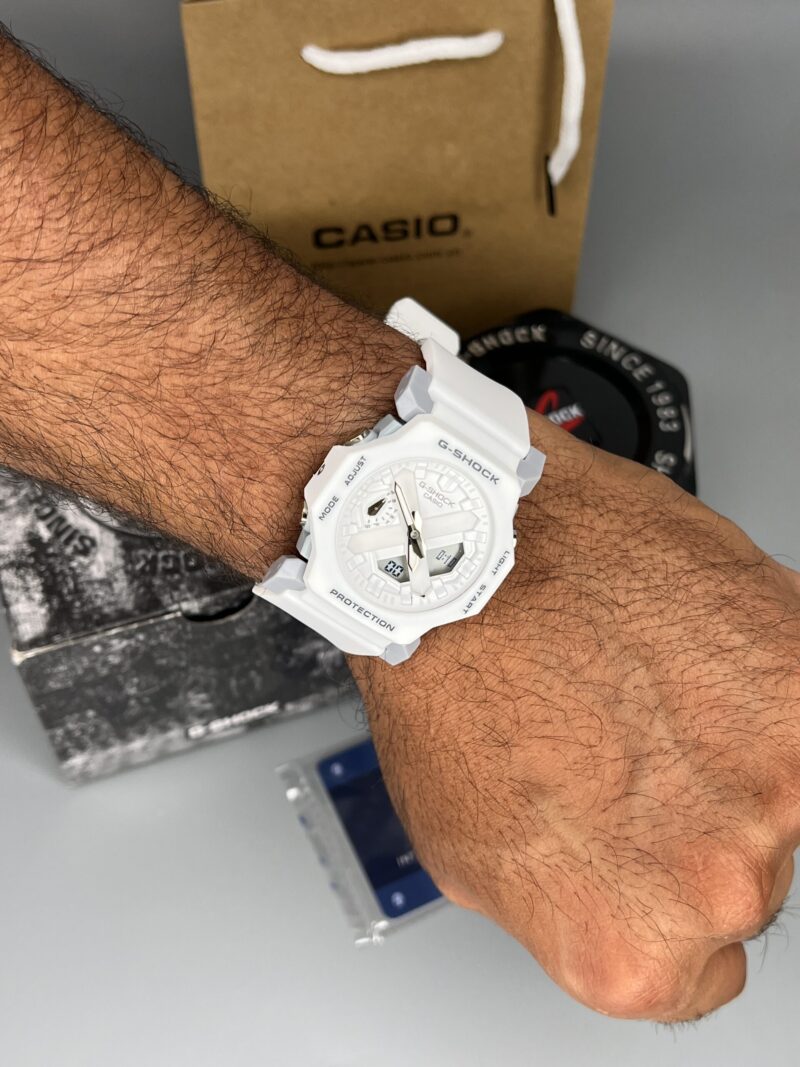 ساعت مچی کاسیو جیشاک مردانه Casio G-Shock-2300 رنگ سفید - تصویر 2