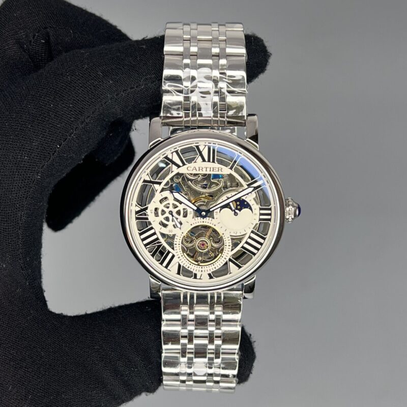 ساعت مچی کارتیر مردانه دسانتوز اتوماتیک CARTIER DE SANTOS 0008 - تصویر 1