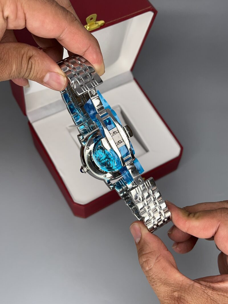 ساعت مچی کارتیر مردانه دسانتوز اتوماتیک CARTIER DE SANTOS 0008 - تصویر 2