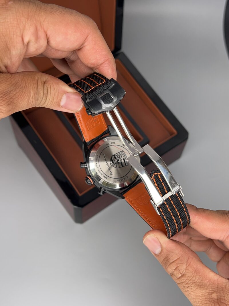 ساعت مچی مردانه تگ هویر کاررا صفحه مشکی Tag-Heuer Carrera 3099 - تصویر 2