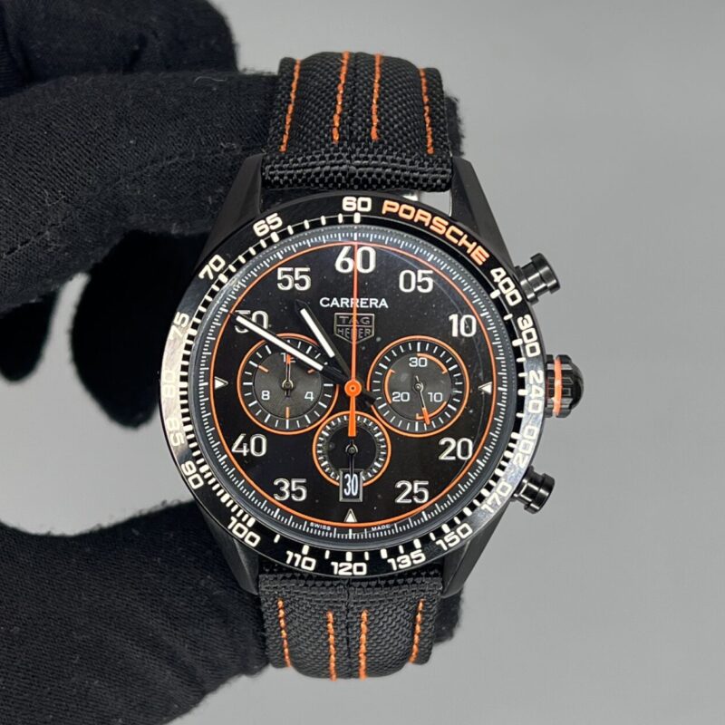 ساعت مچی مردانه تگ هویر کاررا صفحه مشکی Tag-Heuer Carrera 3099 - تصویر 1