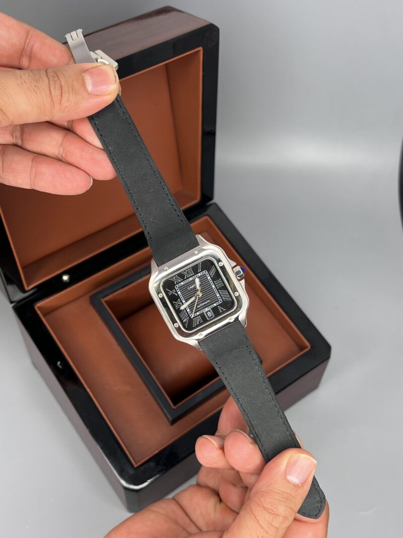 ساعت مچی کارتیر مردانه دسانتوز کوارتز CARTIER DE SANTOS 0010 - تصویر 3