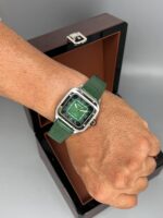 ساعت مچی کارتیر مردانه دسانتوز کوارتز CARTIER DE SANTOS 0011 - تصویر 2