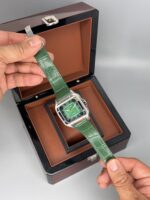 ساعت مچی کارتیر مردانه دسانتوز کوارتز CARTIER DE SANTOS 0011 - تصویر 3