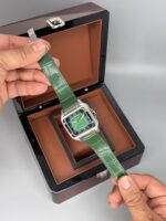 ساعت مچی کارتیر مردانه دسانتوز کوارتز CARTIER DE SANTOS 0011 - تصویر 3