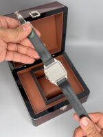ساعت مچی کارتیر مردانه دسانتوز کوارتز CARTIER DE SANTOS 0011 - تصویر 4