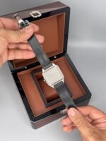 ساعت مچی کارتیر مردانه دسانتوز کوارتز CARTIER DE SANTOS 0012 - تصویر 3