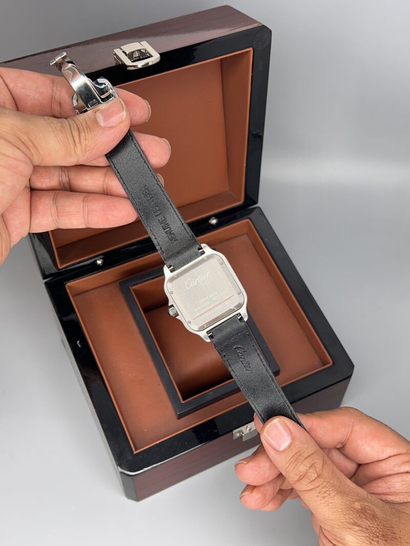 ساعت مچی کارتیر مردانه دسانتوز کوارتز CARTIER DE SANTOS 0012 - تصویر 3