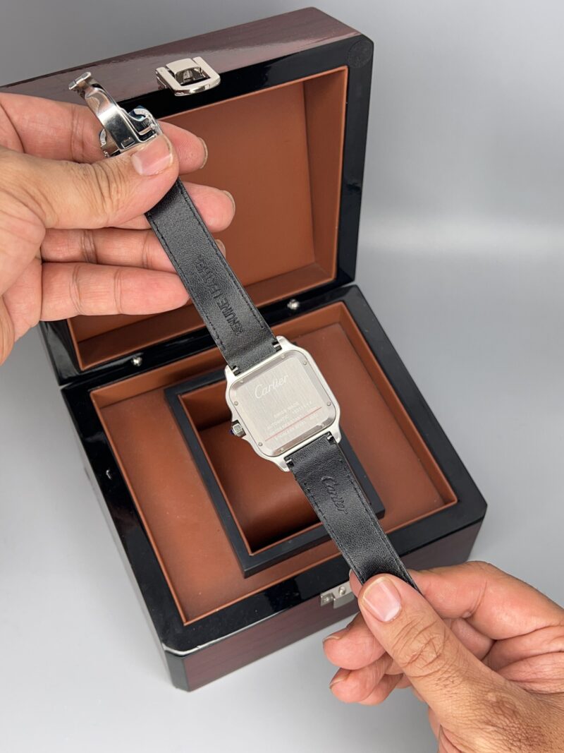 ساعت مچی کارتیر مردانه دسانتوز کوارتز CARTIER DE SANTOS 0012 - تصویر 3