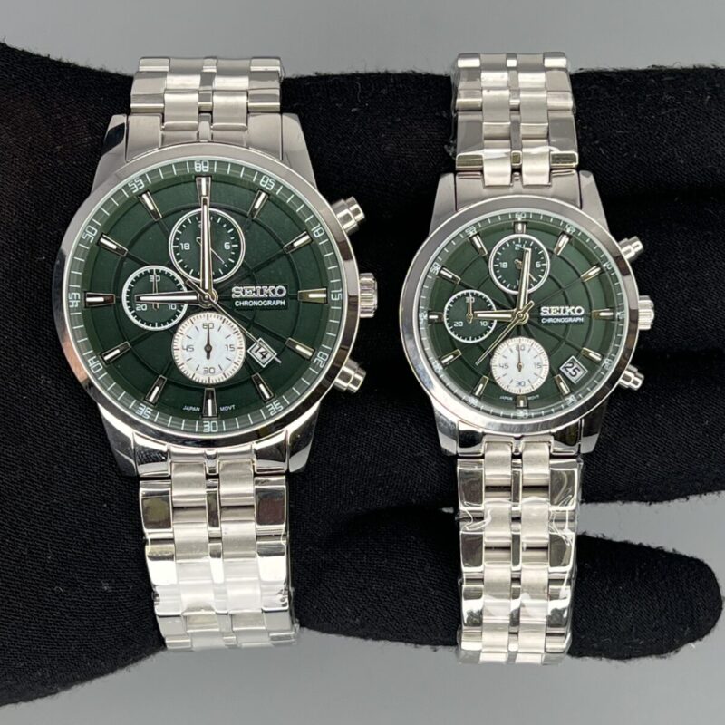 ساعت ست سیکو صفحه سبز Seiko 5933 - تصویر 1