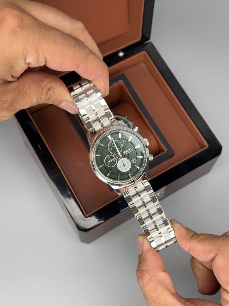ساعت ست سیکو صفحه سبز Seiko 5933 - تصویر 3