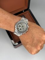 ساعت ست سیکو صفحه طوسی Seiko 5935 - تصویر 3