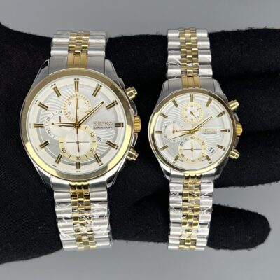 ساعت ست سیکو صفحه سفید Seiko 5934
