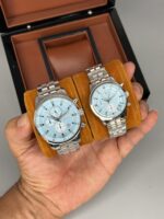 ساعت ست سیکو رنگ تیفانی Seiko 5936 - تصویر 3