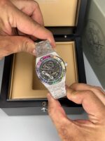 ساعت اودمار پیگه مردانه نقره‌ای صفحه سرمه‌ای ۴۸۵۸ - تصویر 3