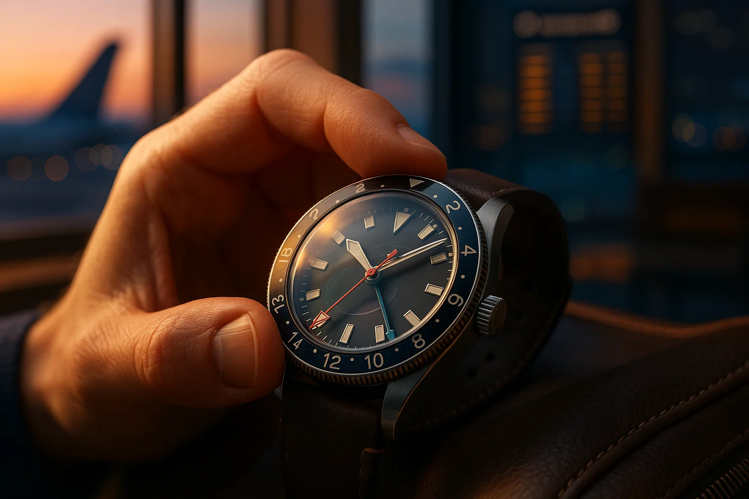 مدیریت زمان‌های چندگانه با ساعت GMT: آموزش عملی GMT، Dual Time و Worldtimer با سناریوهای سفر