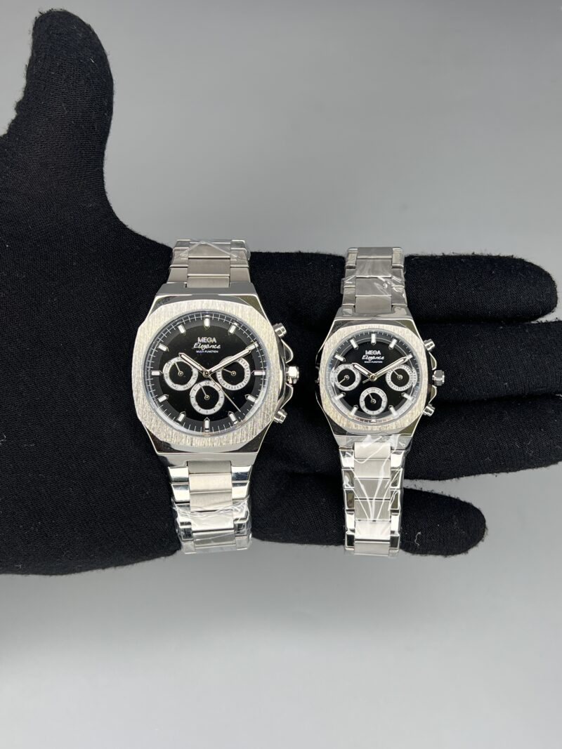 ساعت ست الگانس صفحه مشکی Elegance 2630 - تصویر 1