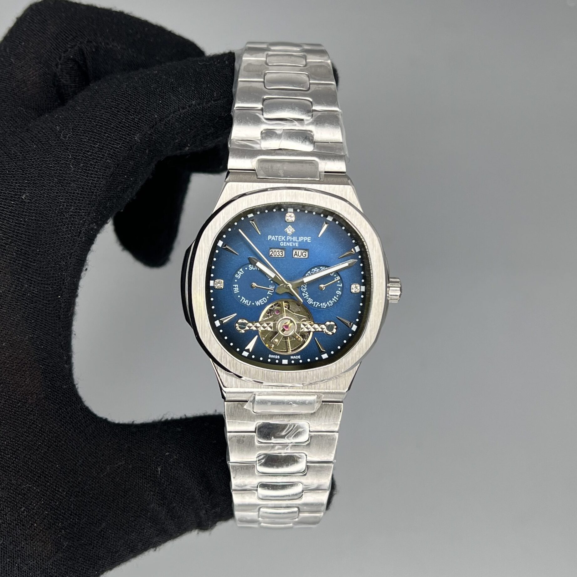 IMG_9579 ساعت مچی مردانه پتک فیلیپ ناتیلوس Patek Philippe Nautilus 5090 - تصویر 1