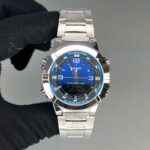 ساعت مچی کاسیو مردانه صفحه سرمه ایCasio 50M-1
