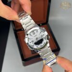 ساعت مچی کاسیو مردانه صفحه نقره ایCasio 50M-1 - تصویر 2