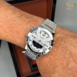ساعت مچی کاسیو مردانه صفحه نقره ایCasio 50M-1 - تصویر 3