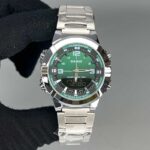 ساعت مچی کاسیو مردانه صفحه سبزCasio 50M-1