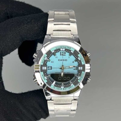 ساعت مچی کاسیو مردانه صفحه آبیCasio 50M-1
