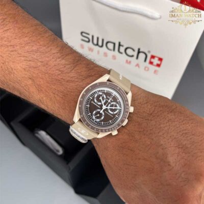 ساعت مچی امگا سواچ مون شاین Omega Swatch Mission MOONSHINE