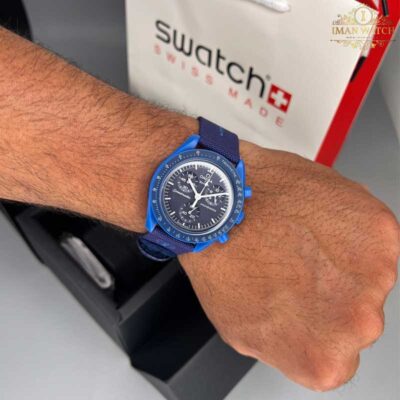 ساعت مچی امگا سواچ مون شاین Omega Swatch Mission MOONSHINE