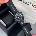 ساعت مچی امگا سواچ مون شاین مشکی Omega Swatch Mission MOONSHINE