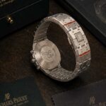 ساعت زنانه اودمار پیگه نقره ای صفحه مشکی Audemars piguet 2133