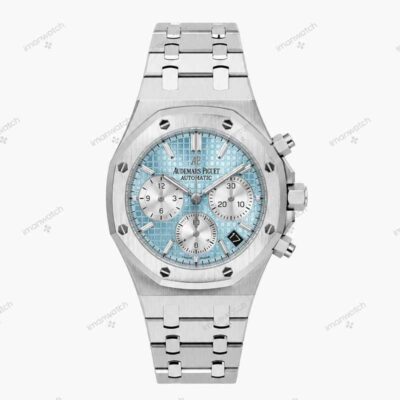 ساعت زنانه اودمار پیگه نقره ای صفحه تیفانی Audemars piguet 2131